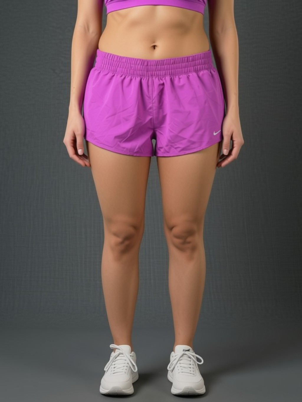 Nike Women's Purple Athletic Running Shorts